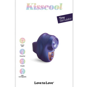 Love to Love Kisscool Tapping Finger Vibe - Midnight Indigo