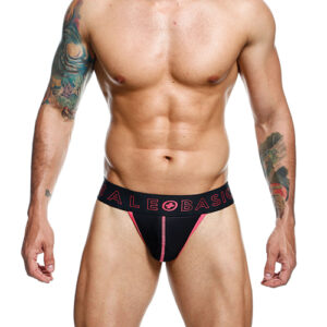 Male Basics Neon Thong  Coral SM