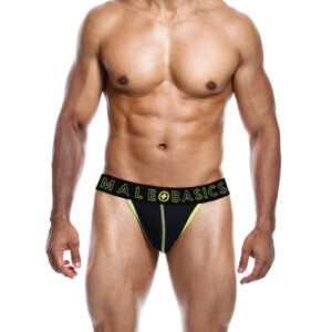 Male Basics Neon Thong Yellow LG