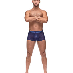 Diamond Mesh Mini Short Blue SM