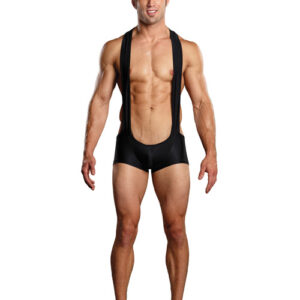 Male Power Sling Short Black S/M