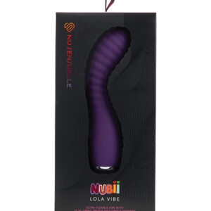 Nu Sensuelle Lola Nubii Flexible Warming Vibe - Purple