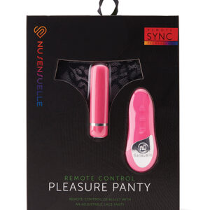 Nu Sensuelle Pleasure Panty Bullet w/Remote Control 15 Function - Pink