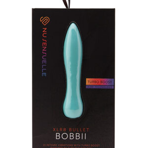 Nu Sensuelle Bobbii Flexible Vibe XLR8 Turbo Boost - Electric Blue