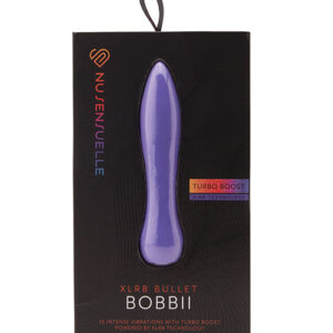 Nu Sensuelle Bobbii Flexible Vibe XLR8 Turbo Boost - Ultra Violet