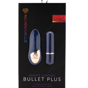 Nu Sensuelle Remote Control Wireless Bullet Plus - Navy Blue