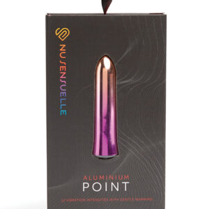 Nu Sensuelle Aluminium Point Rechargeable Bullet - Multicolor