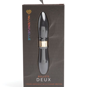 Nu Sensuelle Deux Two-Ended Bullet - Black