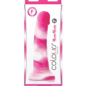 Colours Pleasures 7" Yum Yum Dildo - Pink
