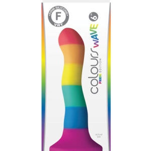 Colours Pride Edition 6" Wave Dildo