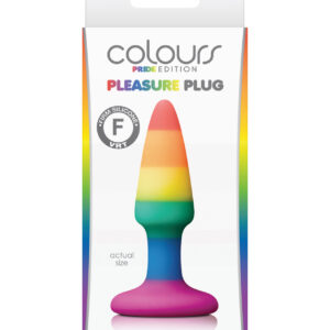 Colours Pride Edition Pleasure Plug Mini - Rainbow