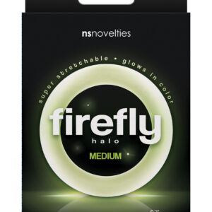 Firefly Halo Medium Cockring - Clear