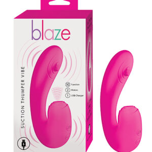 Blaze Suction Thumper Vibe - Pink