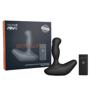 Nexus Revo Stealth Remote Control Rotating Prostate Massager - Black