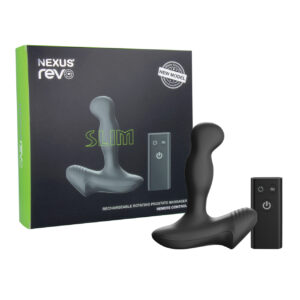 Nexus Revo Slim Rotating Prostate Massager - Black