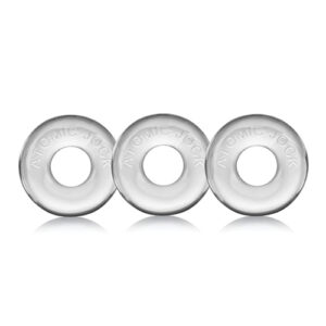 Oxballs Ringer Donut 1 - Clear Pack of 3