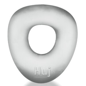Hunkyjunk Form Cock Ring - Clear Ice