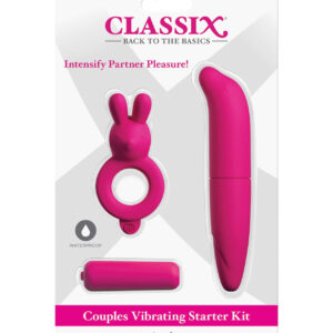 Classix Couples Vibrating Starter Kit - Pink