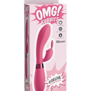 OMG! Rabbits (Hash Tag) Selfie - Pink