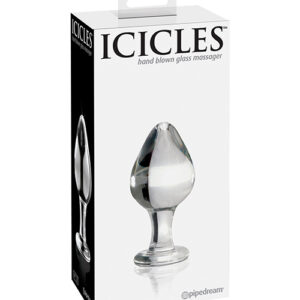 Icicles No. 25 Hand Blown Glass - Clear