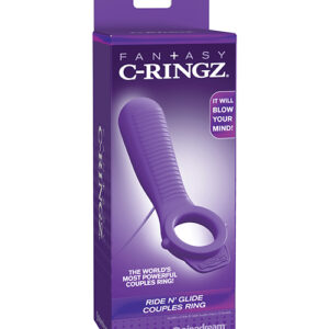 Fantasy C-Ringz Ride N' Glide Couples Ring - Purple