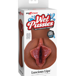 PDX Extreme Wet Pussies Luscious Lips - Brown