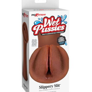 PDX Extreme Wet Pussies Slippery Slit - Brown