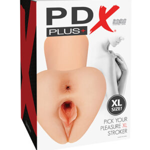 PDX Plus Pick Your Pleasure Pussy Stroker - XL Light