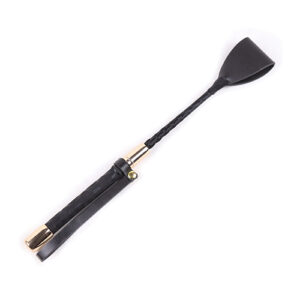 Plesur 12" Riding Crop - Black