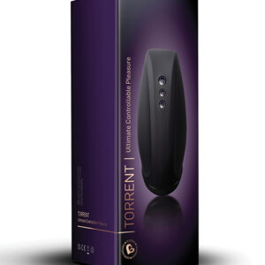 Rocks Off Torrent Rechargeable Stroker - Black