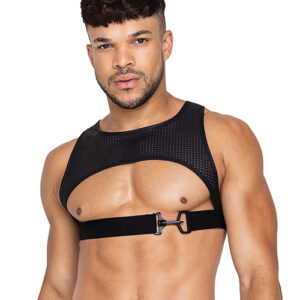Master Harness w/Hook & Ring Closure Black MD