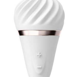 Satisfyer Little Wand - White/Gold