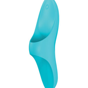Satisfyer Teaser Finger Vibrator - Light Blue