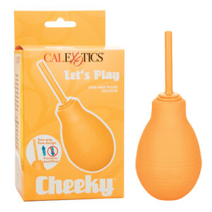 Cheeky One Way Flow Anal Douche - Orange