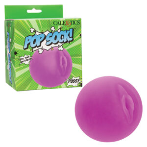 Pop Sock! Pussy Ball Masturbator - Purple