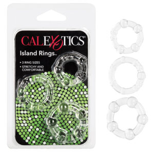 Silicone Island Rings - Clear