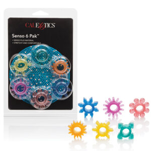 Senso 6 Pack Rings - Assorted Colors