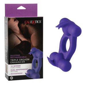 Silicone Rechargeable Triple Orgasm Enhancer
