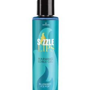 Sizzle Lips Warming Gel - 4.2 oz Bottle Blueberry Ice Pop