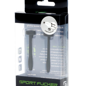 Sport Fucker Cum Plug Kit - Black