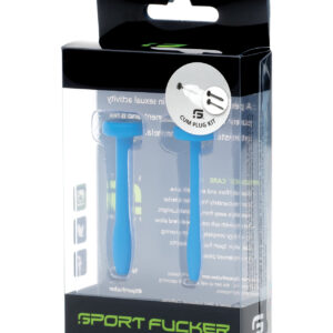 NO ETA=Sport Fucker Cum Plug Kit - Blue