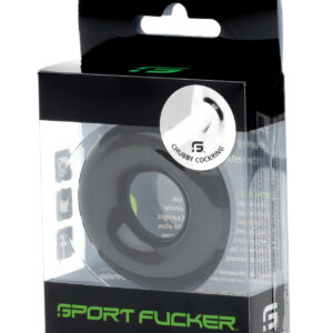 NO ETA =Sport Fucker Chubby Cockring - Black
