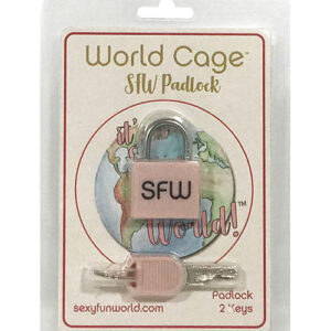 World Cage SFW Padlock w/2 Keys