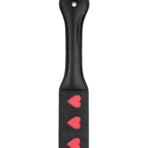 Shots Ouch Hearts Paddle - Black