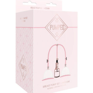 Shots Pumped Breast Pump Set - Medium Rose Gold