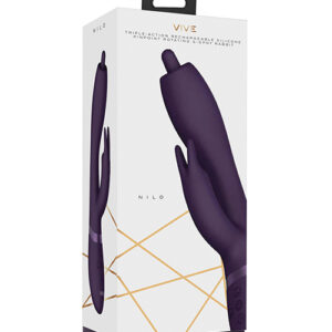 Shots Vive Nilo Pinpoint Rotating G-Spot Rabbit - Purple