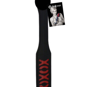 Sex & Mischief Impressions XOXO Paddle - Black