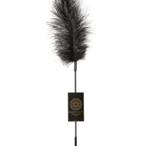 Sportsheets Body Tickler Ostrich Feather - Black