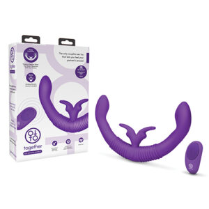 Together Female Intimacy Vibe w/Remote - Purple