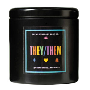 Gender Fluid They/Them Candle